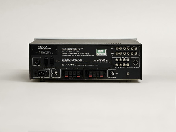 SCOTT A-436 Hifivintage Réparations