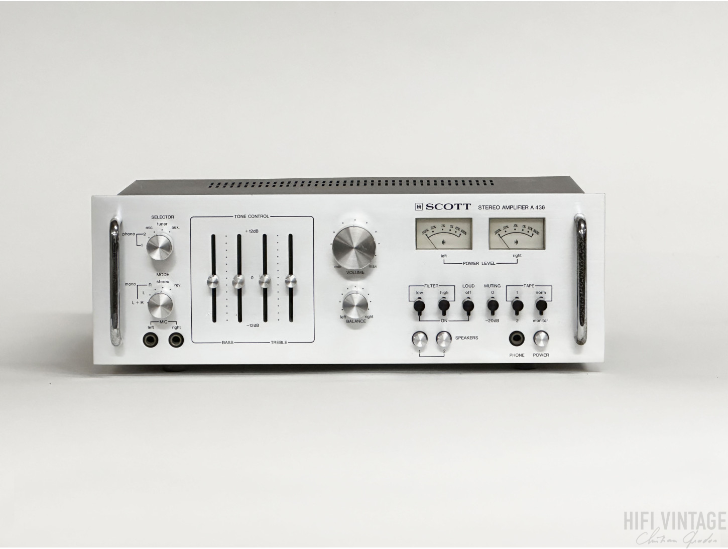 SCOTT A-436 Hifivintage Réparations