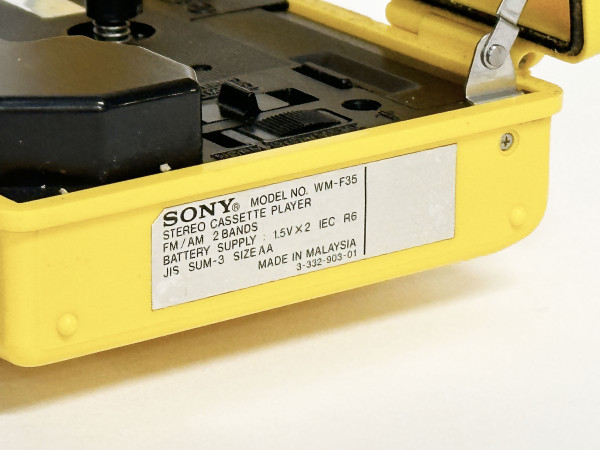 SONY WM-F35 HifiVintage Réparations